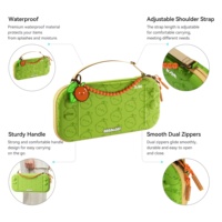 Étui de rangement série Rural Cat à faible MOQ pour Nintendo Switch 1 / 2, sac de transport rigide en EVA, étanche, antichoc, avec fermeture éclair