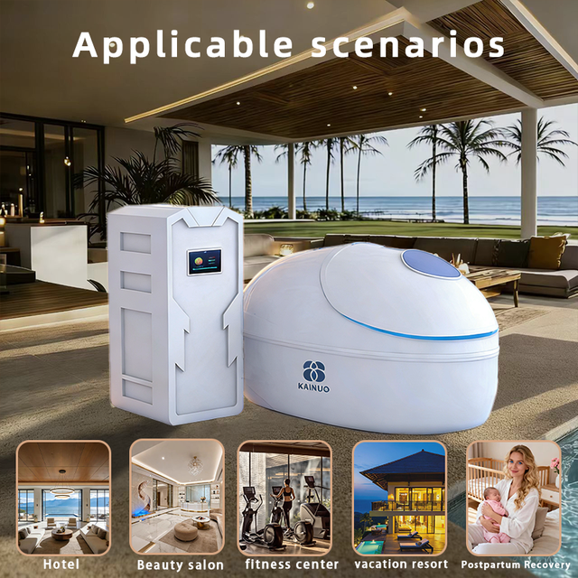 CE Certified Wellness Aesthetics Spa Fitness Salon Special Work Pod Nap Pod Sleep Pod / Rest Capsule Stainless Steel 1 Person