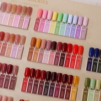 Offre Spéciale LADAI – Kit Complet de Vernis à Ongles Gel UV de Luxe Écologique et Non Toxique, 120 Couleurs, avec Nuancier et Présentoir pour Salon de Manucure