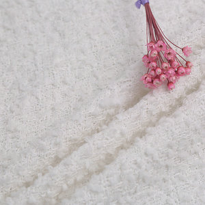 Women's Fashion Jacquard Vest Case Small Fragrance <strong>Fabric</strong> in Pink Plaid <strong>Spring</strong> Summer Clothing <strong>Fabric</strong> - Product Image 2