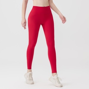 Leggings Yoga <span class=keywords><strong>Donna</strong></span> a Vita Alta Effetto Nudo Senza Cuciture Frontali, <span class=keywords><strong>Pantaloni</strong></span> Lunghi Modellanti per Allenamento, Alta Elasticità, per Fitness e Corsa - Product Image 3