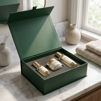 Boîtes cadeaux rigides pliables magnétiques de qualité supérieure, biodégradables, écologiques, pour vêtements et chaussures, avec laminage mat, vente en gros