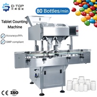 Machine de comptage de capsules de haute précision DTOP, machine de comptage et d'embouteillage automatique, certifiée CE pour les fabricants de produits de santé