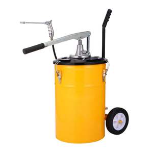 Bomba de grasa manual de alta resistencia de 16l, engrasador de cubo de alto volumen con alta presión para llenado de grasa, para pistolas de grasa - Product Image 3