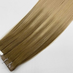 20 Pezzi 50g <span class=keywords><strong>Extension</strong></span> <span class=keywords><strong>Capelli</strong></span> <span class=keywords><strong>Veri</strong></span> Remy con Nastro Biadesivo, Doppia Trama, <span class=keywords><strong>Capelli</strong></span> Umani Vergini Grezzi, Tutti i Colori - Product Image 4