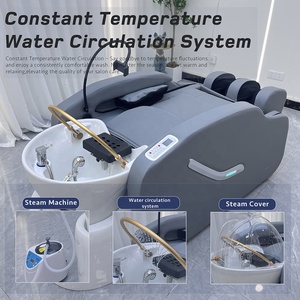 Cama de Shampoo para Spa Capilar Japonês com Circulação de Água Cama de Massagem de Alta Qualidade para Terapia e Tratamento - Product Image 2