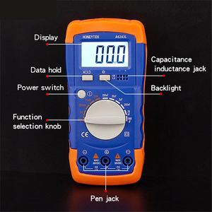 A6243L Medidor Digital <span class=keywords><strong>LCR</strong></span> Profissional Medidor de Resistência Testador de Capacitância Indutância <span class=keywords><strong>Mini</strong></span> Multímetro Digital - Product Image 3