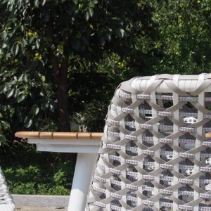 YUNING <span class=keywords><strong>Marbella</strong></span> Juego de comedor al aire libre de 7 piezas para jardín Patio Terrazas y patios Colección elegante de mesas al aire libre - Product Image 2