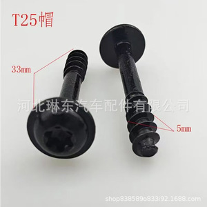 Tornillos para la carcasa del filtro de aire del automóvil, T25, cabeza cruzada, zincados, para Volkswagen Tiguan Teramont - Product Image 4