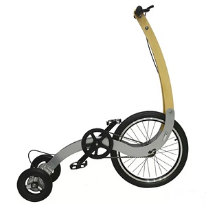<span class=keywords><strong>Halfbike</strong></span> Vélo semi-électrique pliable à trois roues pour la marche, le fitness et les trajets urbains - Product Image 1
