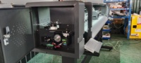 Nueva Impresora Flexográfica de Etiquetas de Cuero con Película Suave para Tinta Eco Solvente y Solvente, de 1800 mm, con Cabezal de Impresión XP600