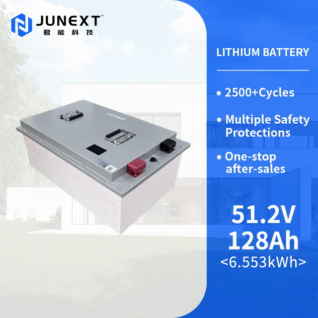 Factory Direct 51.2V 128Ah LiFePO4 Battery Pack EV Battery 51.2V Motive Power Battery for Electric Tricycle