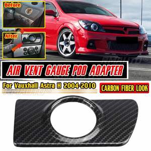 Cubierta de salpicadero para coche con volante a la derecha, adaptador de rejilla de ventilación y panel de instrumentos para Vauxhall Astra H 2004-2010 - Product Image 1