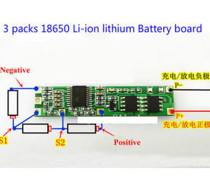 BSSY) Scheda PCB per Batterie 3S 12.6V 4S 16.8V 2A per 3-4 Pacchi di Batterie agli Ioni di Litio 18650 - Product Image 4