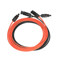 Rallonge solaire 4MM 6MM MC Connecteur de câble pour panneau solaire mâle et femelle