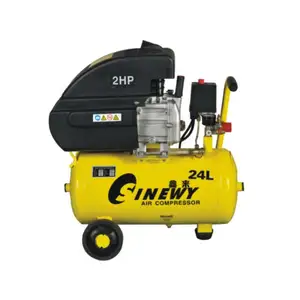 Sinewy Compresor Aire 24L Xl Bm 24 Chinese Portable Oil Lubricated Air Compressor Direct Driven Air Compressors