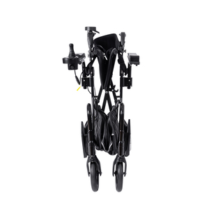 รถเข็นไฟฟ้าแบบพับได้ น้ำหนักเบา ทำจากอลูมิเนียม ใช้ได้ทั้งแบบเดินและแบบรถเข็น 2 in 1 สำหรับผู้สูงอายุ ใช้ได้ทั้งในบ้านและนอกบ้าน - Product Image 5