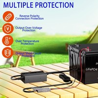 Chargeur de batterie 900W avec ventilateur de refroidissement pour batteries lithium-ion, LiFePO4, LFP, plomb-acide (SLA) 12V, 24V, 36V, 48V, 60V, 72V, 10A-35A