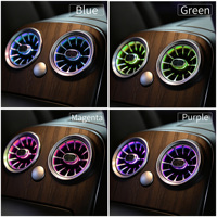 Lumière d'ambiance LED pour grille d'aération arrière W213 pour Mercedes Classe E 2016-2023, lampe d'ambiance pour sortie d'air intérieure de voiture, modifiée