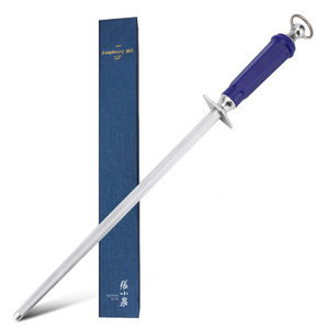 High Quality Carbon <strong>Steel</strong> Classic <strong>Steel</strong> 12 Inch <strong>Knife</strong> <strong>Sharpening</strong> Rod Professional Honing <strong>Steel</strong> <strong>for</strong> Master Chef - Product Image 1