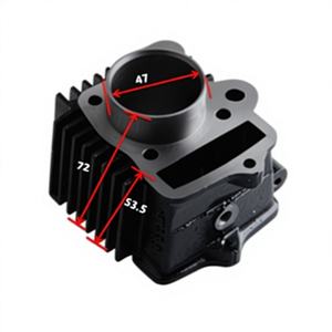 Nouveau kit de cylindre de moto (complet) en alliage d'aluminium modèle MF-CK 2 avec garantie de 15000-20000 km - Product Image 1