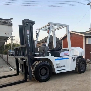 รถยกมือสอง TCM ใช้ยี่ห้อญี่ปุ่น7ตันรถยกมือสองรถยกใช้แล้ว7ตันขึ้นไป3เมตร - Product Image 5