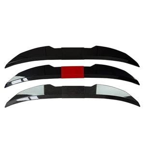 Three Section Universal Rear Spoiler Adjustable Length ABS <b>Material</b> Adhesive Installation Luggage Spoiler Rear Wing - Product Image 5