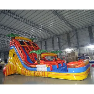 Kommerzielle Jumper aufblasbare Castle Slide Kombination für Kinder und Erwachsene Große l gebrauchte Wasser rutsche zum Verkauf