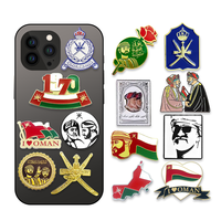 Cadeaux personnalisés avec logo, badges métalliques pour téléphone portable, autocollants 3M pour la décoration de coques de téléphone