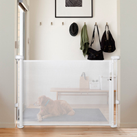 Barrière de sécurité pour enfants en PVC de haute qualité OEM & ODM, barrière de sécurité rétractable pour escalier, barrière de sécurité pour bébé, barrière de sécurité à tube verrouillable