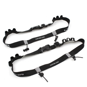 Ceinture porte-dossard de course élastique personnalisable avec logo pour hommes et femmes, idéale pour le triathlon et les événements sportifs (vente en gros) - Product Image 2