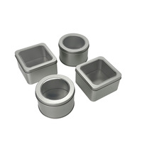 Trendy Window Tiramisu Kuchen Blechdose Metall dose Geschenk idee für Lebensmittel liebhaber
