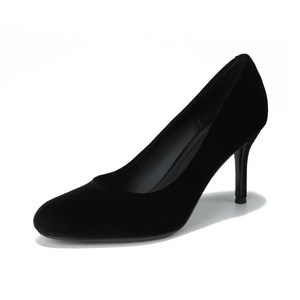 2611 Women's High Heels Thin Heels <strong>Red</strong> Sole Solid Elegant <strong>Suede</strong> Slip-On Shallow Mouth Simple Style Commuting Office <strong>Shoes</strong> - Product Image 1