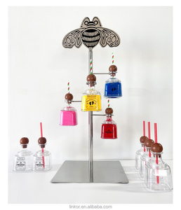 <span class=keywords><strong>Patron</strong></span> - Portavasos de <span class=keywords><strong>Tequila</strong></span> Moderno y Ecológico de Acero Inoxidable Plateado de 375 ml con Diseño de Árbol, Pajitas para Beber y Accesorios con Grabado Láser - Product Image 1