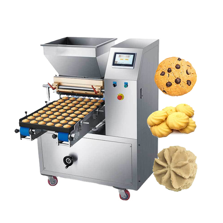 Máquina De Fazer Biscoitos Automáticos E Linha De Produção De Biscoito De Grãos Que Faz A Máquina Com Máquina De Embalagem