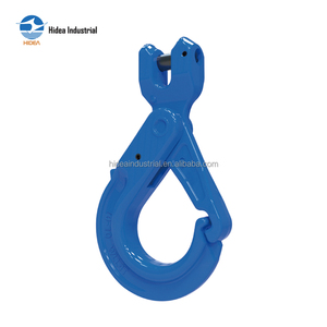 <span class=keywords><strong>Hook</strong></span> Pengangkat Industri HIDEA, Tempa Berkualitas Tinggi G100 20RH7101 Khusus dengan Pegangan Clevis Pengunci Otomatis - Product Image 2