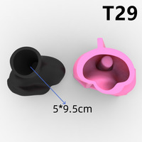 Awal Riser kreatif Nordik tubuh manusia seni kreatif vas pengaturan bunga gipsum DIY buatan tangan dekorasi Interior T29-T28