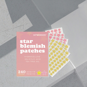 VESTA Patchs anti-acné hydrocolloïdes éclaircissants anti-âge sans cruauté, forme de cœur, non parfumés, pour tous les types de peau - Product Image 3