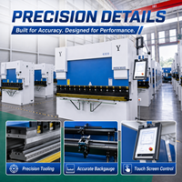 Presse plieuse CNC à barre de torsion industrielle avec système d'entraînement hydraulique pour le pliage de tôles en acier inoxydable