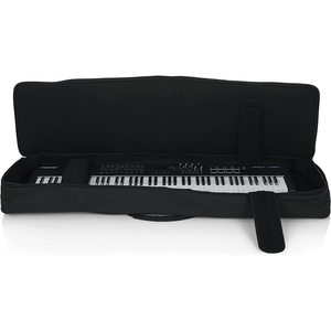 Étui pour clavier 61 touches, sac de transport pour clavier avec sangles réglables et 6 poches pour accessoires de clavier, échantillon gratuit - Product Image 1