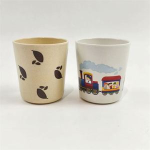 Taza de Café Reutilizable de Fibra de Bambú de 8 Onzas, Portátil, con Logotipo Personalizado de Marca Propia, Apta para Lavavajillas, con Tapa - Product Image 4