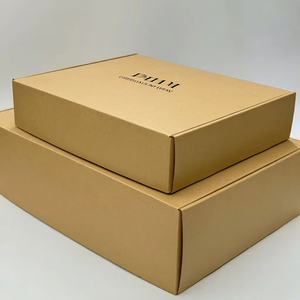 صناديق تغليف قابلة للطي مخصصة، صناديق شحن قابلة للتحلل الحيوي، صناديق تغليف متوسطة وكبيرة وصغيرة للأحذية والملابس - Product Image 3