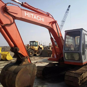 Excavatrice EX100-1 HITACHI d'occasion du Japon Bon état Heures de travail réduites Les composants de base incluent la pompe à moteur à vendre - Product Image 1