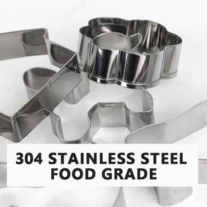 热销卡通动物造型小型不锈钢饼干切割机套装饼干模具自制零食烘焙 - Product Image 4