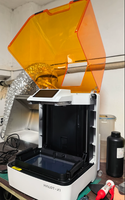 Printer 3D Resin Creality HALOT-X1, LCD Mono Ultra HD 16K, Presisi Tinggi 14μm, Bebas Perataan Otomatis, Volume Cetak Besar