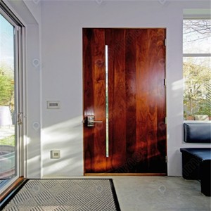 Choix professionnel HDF conception personnalisable pour patios cuisine extérieure en bois 1 panneau portes intérieures en bois - Product Image 4