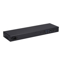 Boîtier en profilé aluminium Kansung K800GE-1U, serveur rack 1U, mini PC, Intel Core I3/i5/i7, 8 ports LAN, pare-feu, origine Guangdong