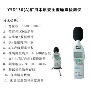Ma Sound <b>Level</b> Meter Digital Noise Meter 20Hz To 20kHz 0.1Db Resolution For Mining Safety - Product Image 4