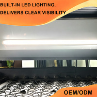 Cubierta Manual Retráctil de Aluminio para Caja de Camioneta Ute, Tipo Persiana Enrollable, para Chevy Silverado y Amarok
