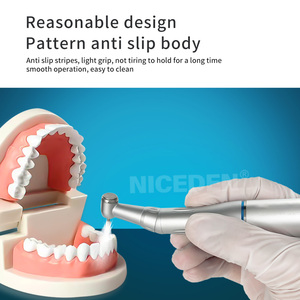 Dental Low Speed Handstück Kit Luft turbine Gerader Gegenwinkel Luft motor Innen wassers pray Löcher - Product Image 5